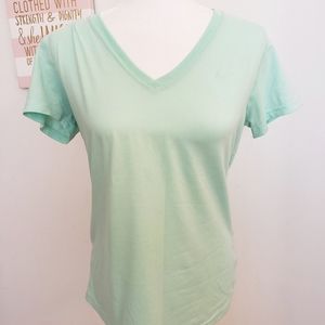 Nike Dri Fit Mint Green Tee Size Medium